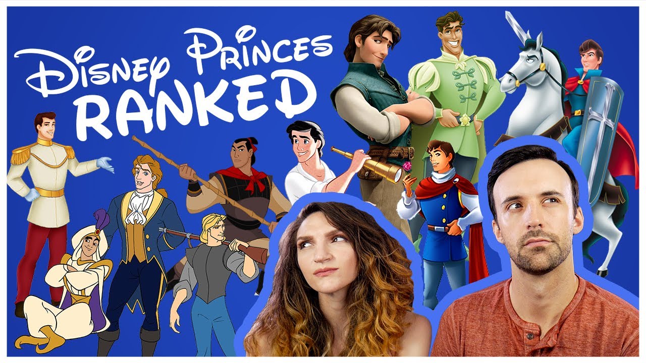 #Disney Princes Ranked! | SaraNate (#Tier List)