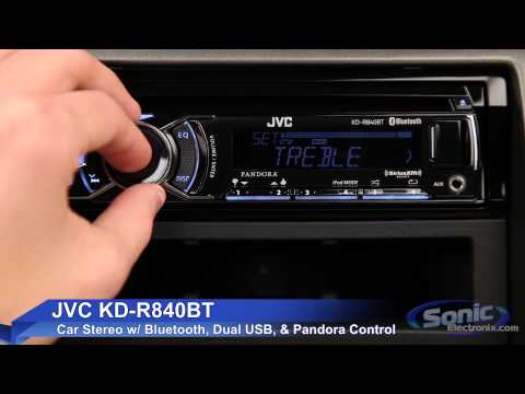 JVC KD-R840BT-video