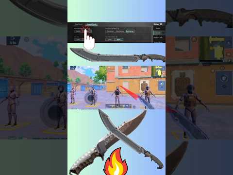 " BGMI Masterclass: Machete vs Dagger setting in pubs and New tips and tricks || dagger or machete"