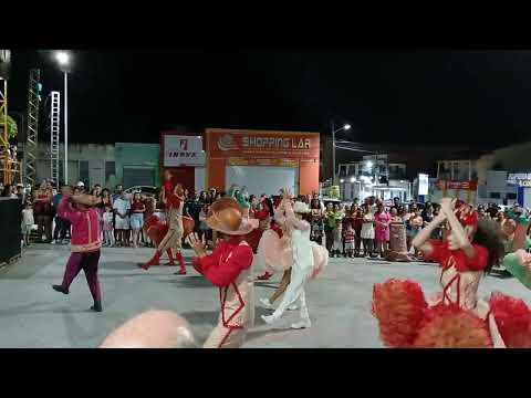 Apresentação quadrilha junina Luar e Fogueira em Nova Soure BA 