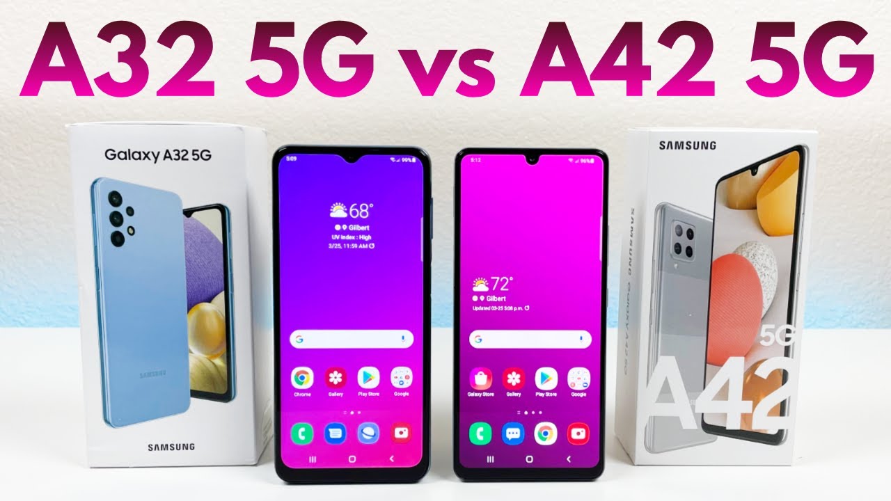 Samsung Galaxy A32 5G vs Samsung Galaxy A42 5G - Who Will Win?