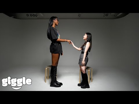 "Are You Real..?" When 5ft Girl Meets 6ft Girl For the First Time!
