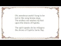 Kimmie Rhodes - Espiritu Santo Bay Lyrics