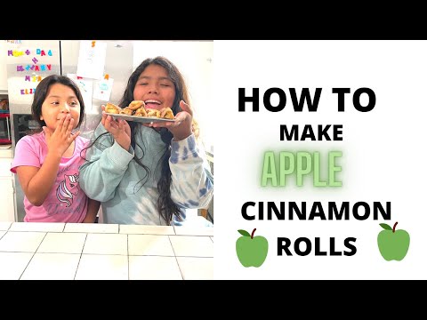 HOW TO MAKE APPLE CINNAMON ROLLS /5 MIN RECIPE /HOW TO MAKE FRENCH TOAST ROLLS