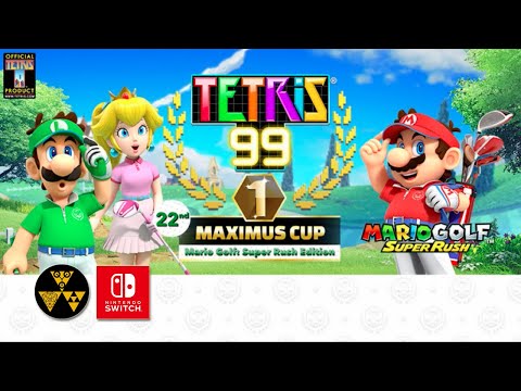 Tetris 99 | Mario Golf: Super Rush Edition | Nintendo Switch Gameplay