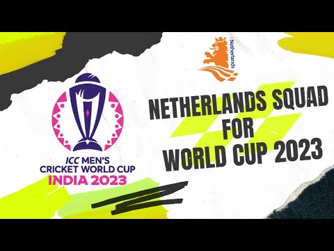Netherlands Squad for Cricket World Cup 2023 | Koninklijke Nederlandse Cricket Bond (KNCB) | CWC2023
