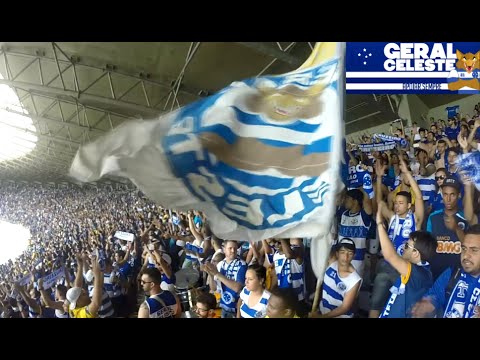 "Geral Celeste - Um Gigante Incontestado" Barra: Torcida Fanáti-Cruz • Club: Cruzeiro