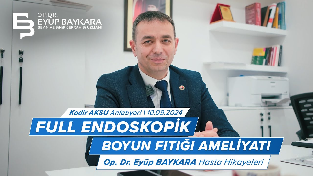 Full Endoskopik Tam Kapalı Boyun Fıtığı Ameliyatında Başarı! | Op. Dr. Eyüp Baykara