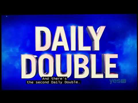 Double Jeopardy SEASON 38, Matt Amodio DAY 22 - 3rd Daily Double (9/16/21)