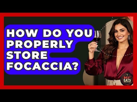 How Do You Properly Store Focaccia? - Best Eats Worldwide