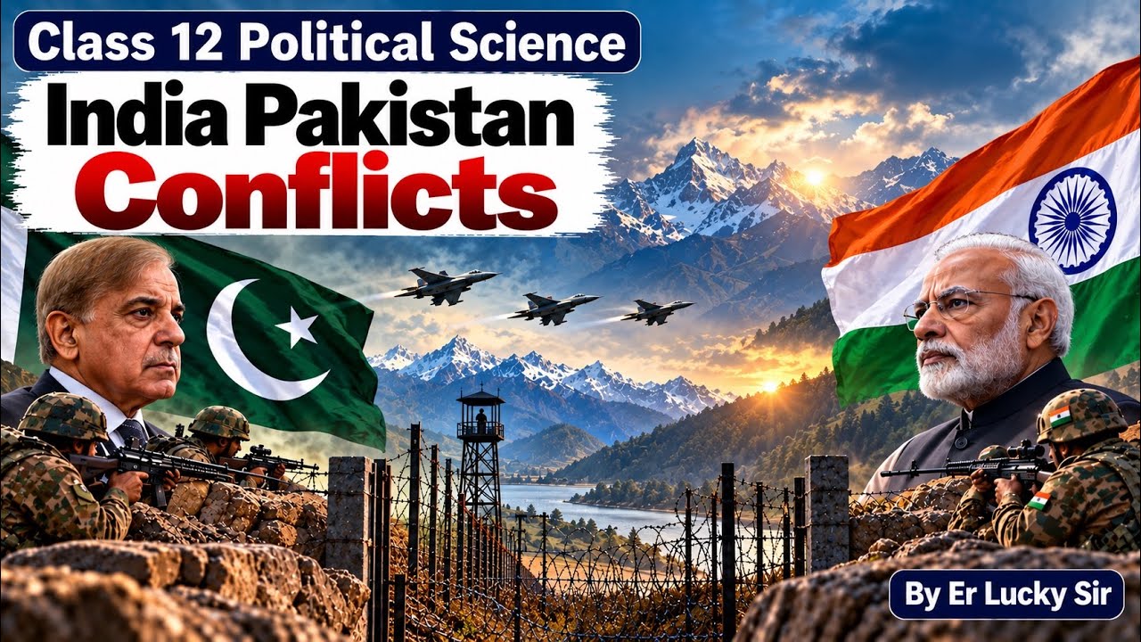 India Pakistan conflicts - Contemporary South Asia - Class 12 Political Science
