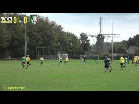 26 september 2020, competitiewedstrijd FC Oda JO17-1  SHH JO17-2.