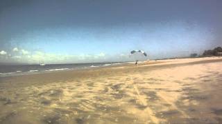 preview picture of video 'Punta Chame, Panama- Skydiving-Shellery 17s'