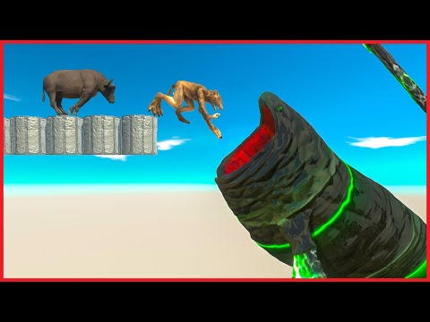 PASS THROUGH BLOOP IN DANGEROUS SEA - Animal Revolt Battle Simulator