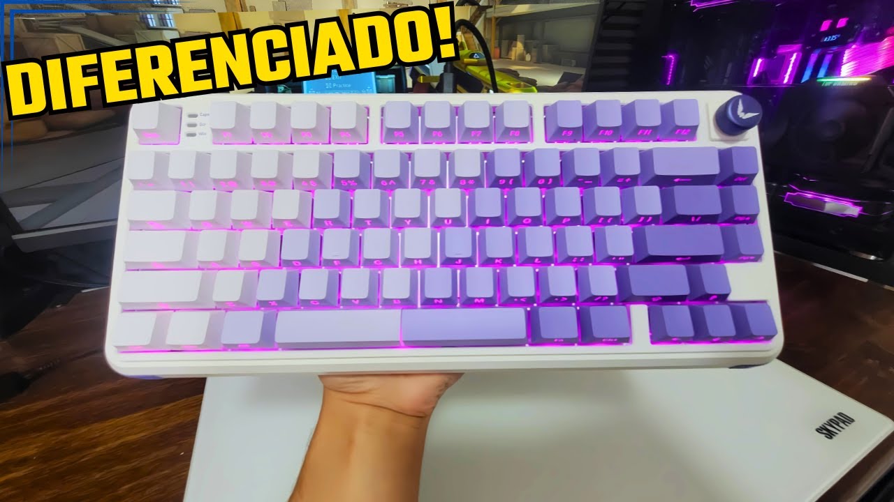 VALKYRIE MAG75 - Unique and Very BEAUTIFUL MAGNETIC Keyboard - (Unboxing and First Impressions)