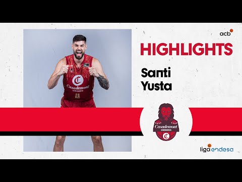 SANTI YUSTA crucial in the victory of Casademont Zaragoza | Liga Endesa 2022-23