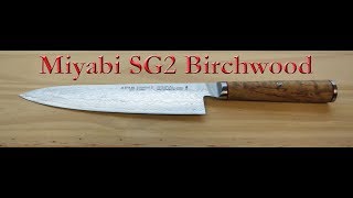 Miyabi SG2 Birchwood Knife Review Mp4 3GP & Mp3