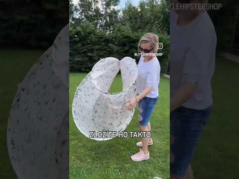 AKO ZLOŽIŤ PLÁŽOVÝ STAN LIEWOOD?  Výhody plážového stanu: tieň,uv materiál,súkromie