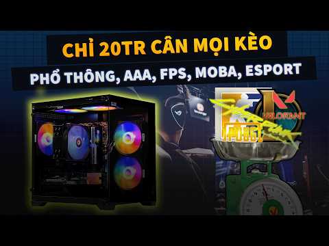 PC AMD RYZEN 5 7500F + RTX 5060 8GB Chơi Hơn 500 FPS Trong Varlorant - Combo Dưới 20 Triệu Đáng Mua