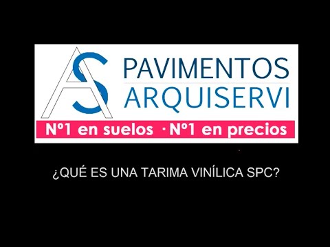 ¿Qué es una tarima vinílica SPC?