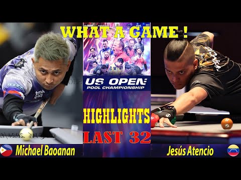 LAST 32 | Michael Baoanan vs Jesús Atencio | 2025 US OPEN POOL CHAMPIONSHIP