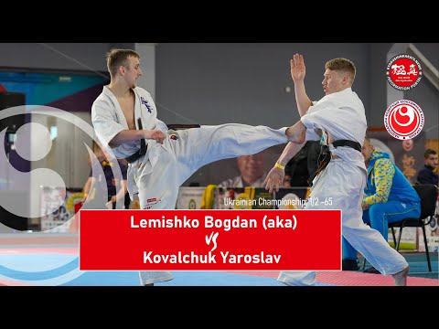 WKO Ukrainian Championship, 1/2 -65 Lemishko Bogdan (aka) - Kovalchuk Yaroslav