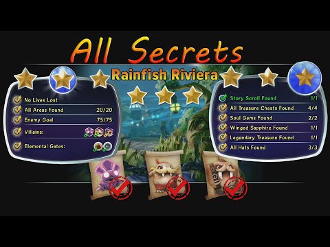 Chapter 6 "Rainfish Riviera" all secrets 100% complete - Skylanders Trap Team (short video)
