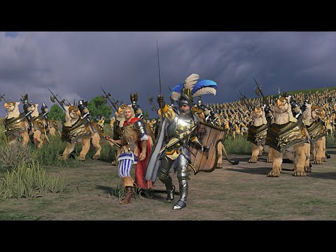 Empire VS Dark Elves - Total War Warhammer III - Cinematic Battle Clips