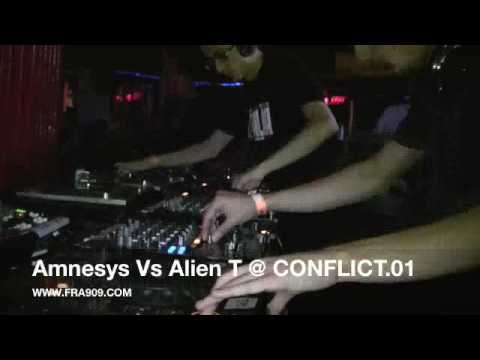 ALIEN T VS AMNESYS @ CONFLICT.01 FLORIDA 8 DECKS 2 MIXERS SET