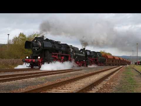 Plandampf im Werratal 2017 - Tage 1 26-10-17 Oberhof Doppeldampf !