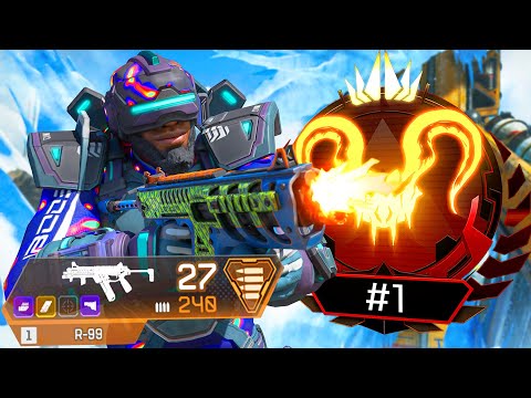Why The R-99 Is My FAVORITE Gun To Use In Predator Ranked - Apex Legends