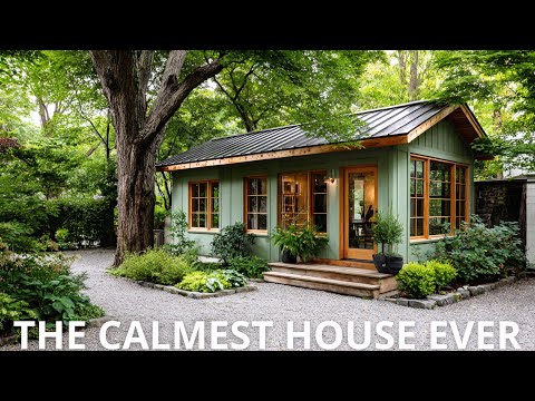 This Tiny Green House Is So Perfect… You'll Want to Disappear Into the Woods!