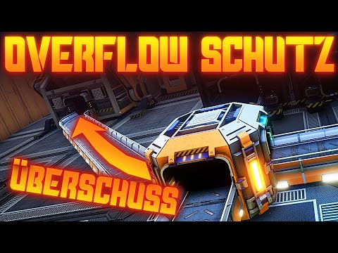 SATISFACTORY ENDLICH! OVERFLOW SCHUTZ UPDATE 3 Satisfactory Deutsch German Gameplay