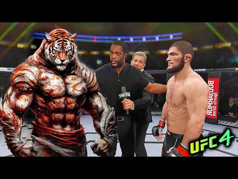 Khabib Nurmagomedov vs. Old Tiger (EA sports UFC 4)