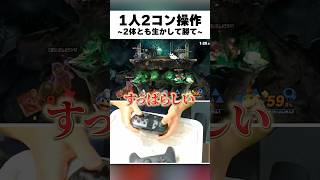 1人2コン操作のスマブラSPが楽しすぎた！#スマブラsp