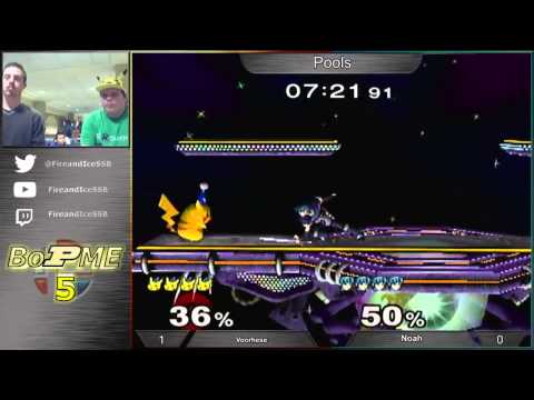 BoPME 5 - Noah (Marth) vs. Voorhese (Pikachu)
