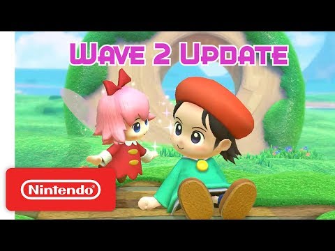 Kirby Star Allies: Wave 2 Update - Adeleine & Ribbon - Nintendo Switch