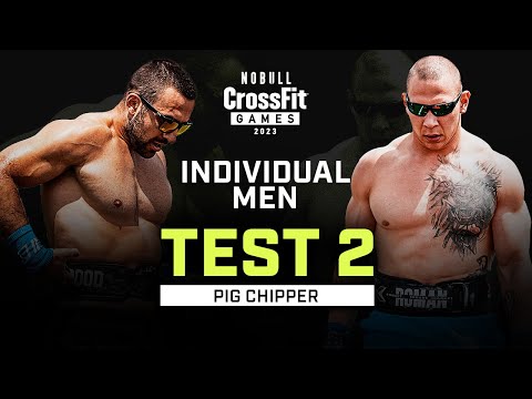 Pig Chipper — Men's Test 2— 2023 NOBULL CrossFit Games