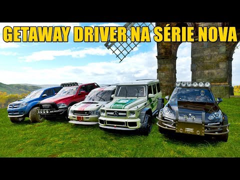 GETAWAY DRIVER PELA PRIMEIRA VEZ NO PEGUE ME SE FOR CAPAZ - FORZA HORIZON 4 - GAMEPLAY