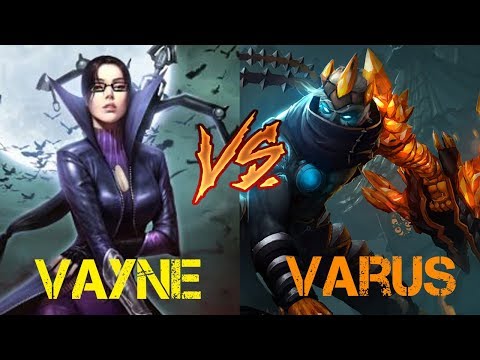 Vayne vs Varus - Vayrus Montage S7 - Best ADC ?