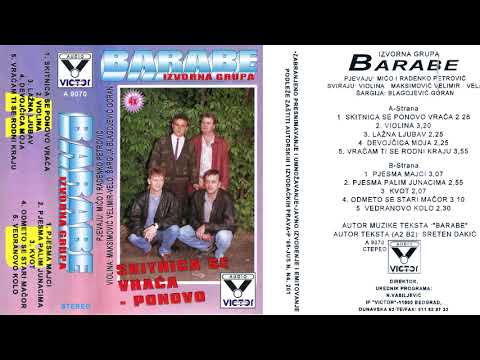 Izvorna grupa Barabe - Pjesma palim junacima - (Audio 1995)