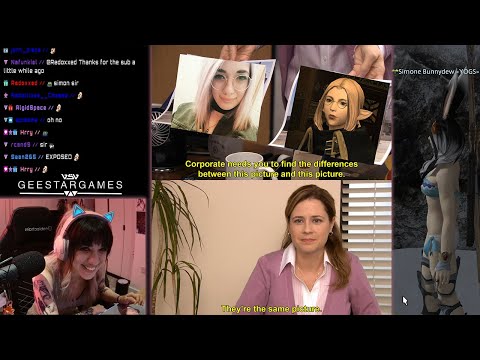 Gee reacts to Simon's Final Fantasy clips