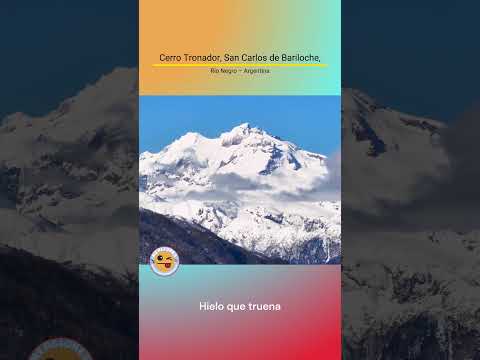 Cerro Tronador San Carlos de Bariloche, Río Negro – Argentina – Vista Aérea en 4K | @MencionesAéreas