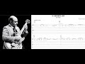 Joe Pass - In a sentimental mood (Transcription)