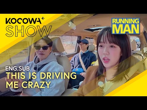 Kim Jong Kook Helps Ji Ye Eun Practice Driving: He Won’t Stop Nagging | Running Man EP748 | KOCOWA+