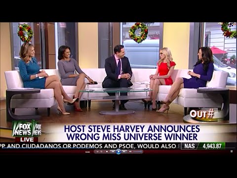12-21-15 Kat Timpf on Outnumbered - Steve Harvey Wrong Miss Universe