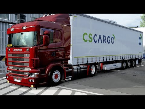 [ETS2] Euro Truck Simulator 2 1.35 -NaturaLux -  Scania R4  - Trailer Krone MegaLiner- Promods 2.41
