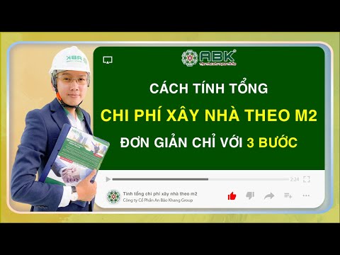 Cách tính đơn giá xây dựng theo m2 I Xây nhà xây nhà trọn gói bao nhiêu tiền?