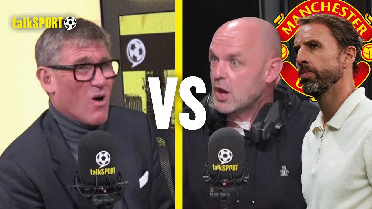 "PREPOSTEROUS DRIVEL!" 😡 Simon Jordan SLAMS Danny Murphy For BACKING Southgate OVER Ten Hag 😳🔥