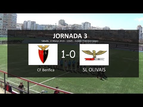 Jornada 3: Fut Benfica - SL Olivais  [resumo]